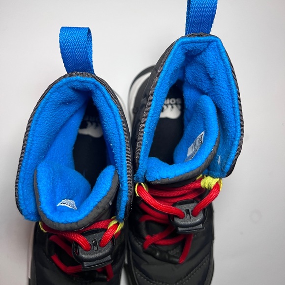 SOREL Kids' Size 1 Whitney II Short Lace Winter Snow Boots Waterproof Fleece - Picture 5 of 7